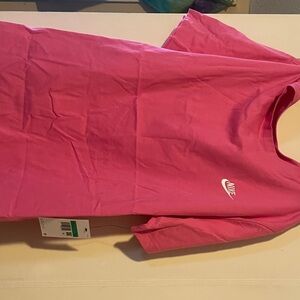 Nike Kids Bright Pink Short Sleeve Tee